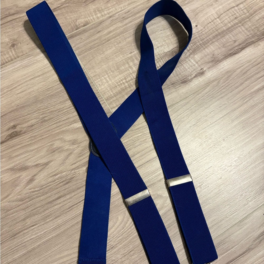 Men's Blue Suspenders